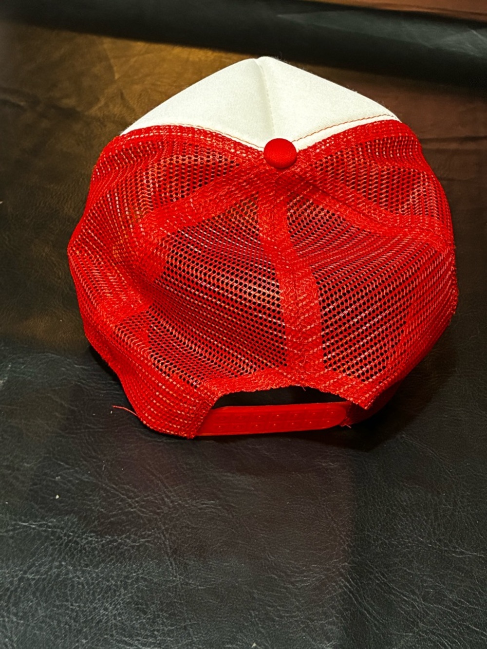 Bass Pro Shops Red & White Trucker Hat - Picture 3 of 5